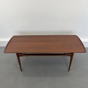 Teak Coffee Table by Tove and Edvard Kindt-Larsen for France & Son, Denmark, 1960s