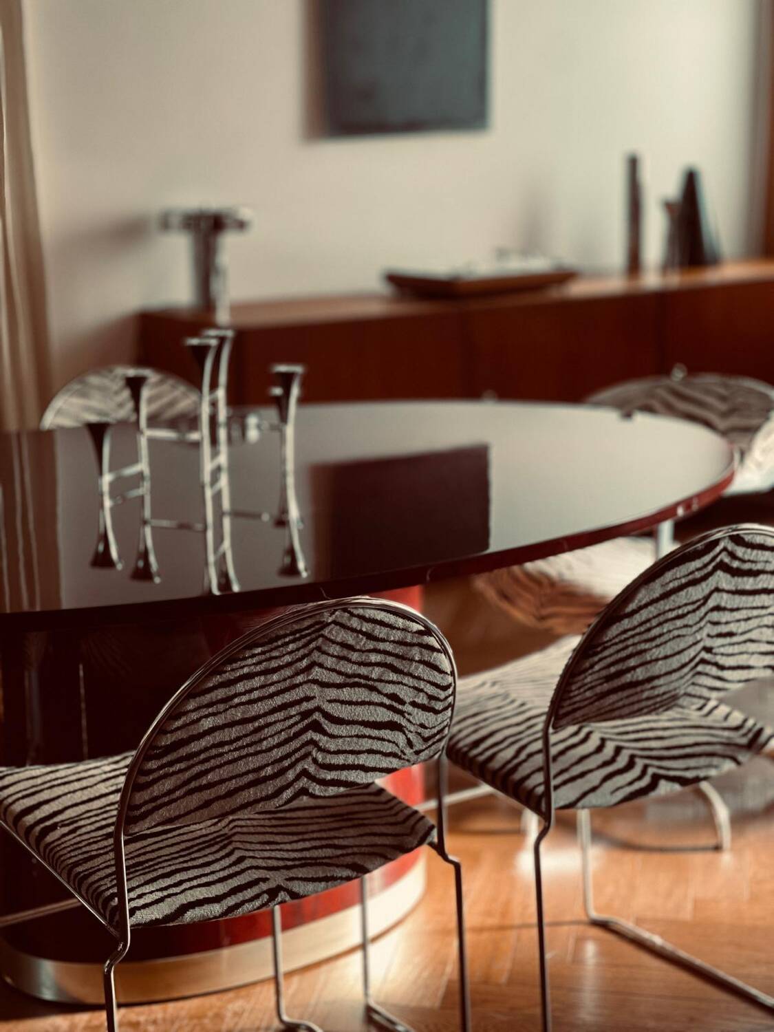 Vintage dining table by Jean-Claude Mahey for Roche Bobois – 1970s