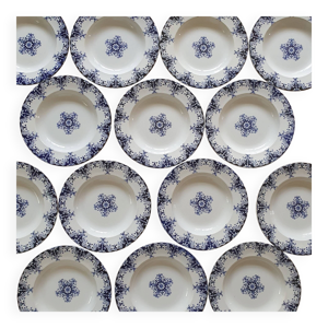14 assiettes creuses - rouen