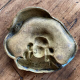 Ashtray brass musketeer dartagnan vintage