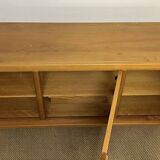 Vintage elm sideboard by Maison Regain editions