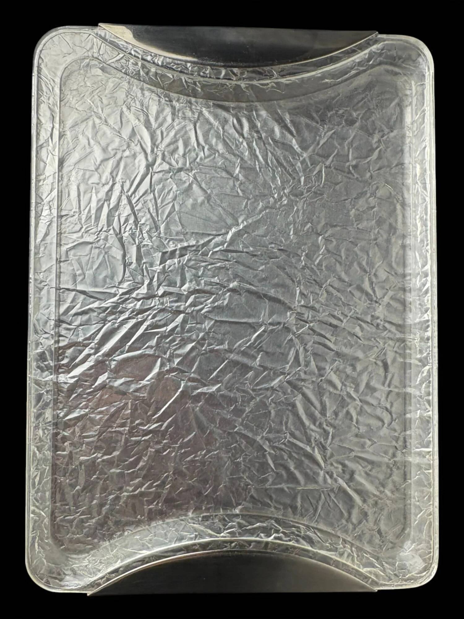 Willy Rizzo style ice effect lucite tray, Italy, circa 1970s