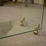 Glass coffee table by Roche Bobois 1960s