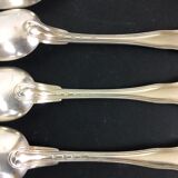 8 couverts en métal argenté Christofle
