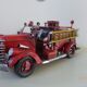 Fire truck in tole
