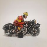 Vintage tin toy motorcycle