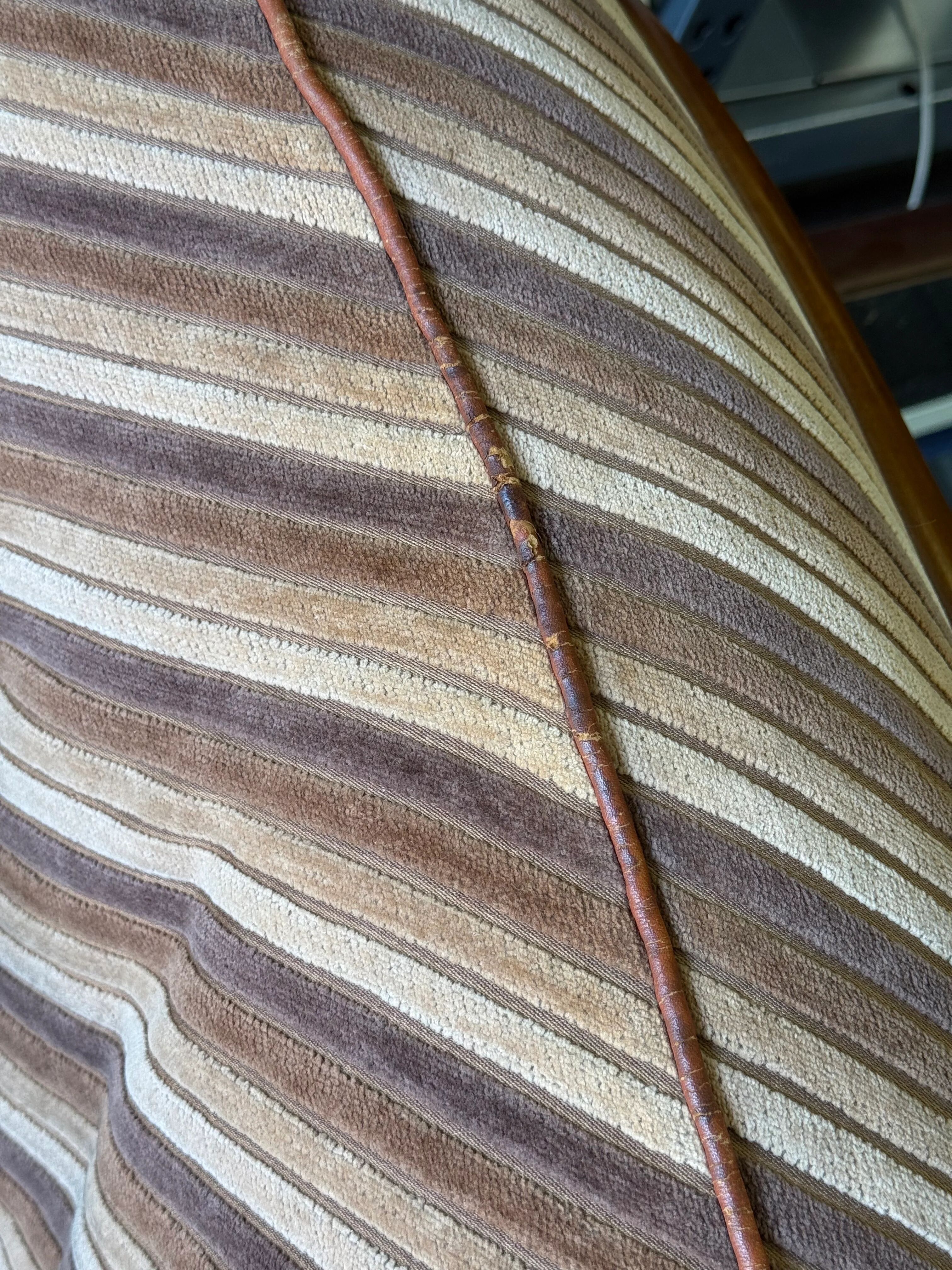 Sapporo chair by Mario Marenco for Mobil Girgi striped