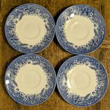 Set of 4 Churchill cups and saucers