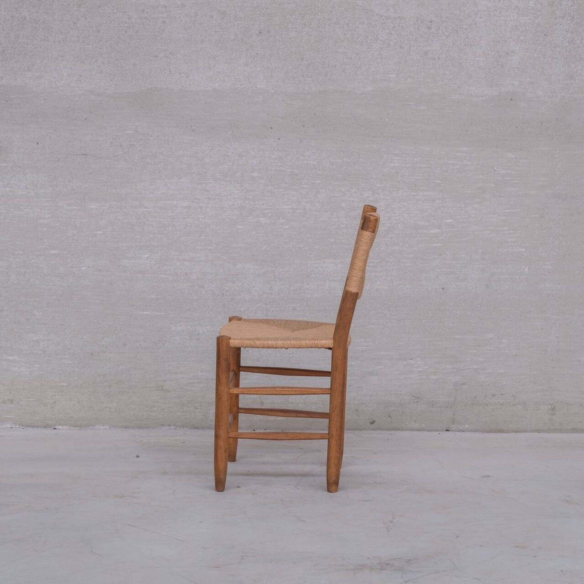 Set of Four Charlotte Perriand Bauche Chairs No.19 Model ed. BCB