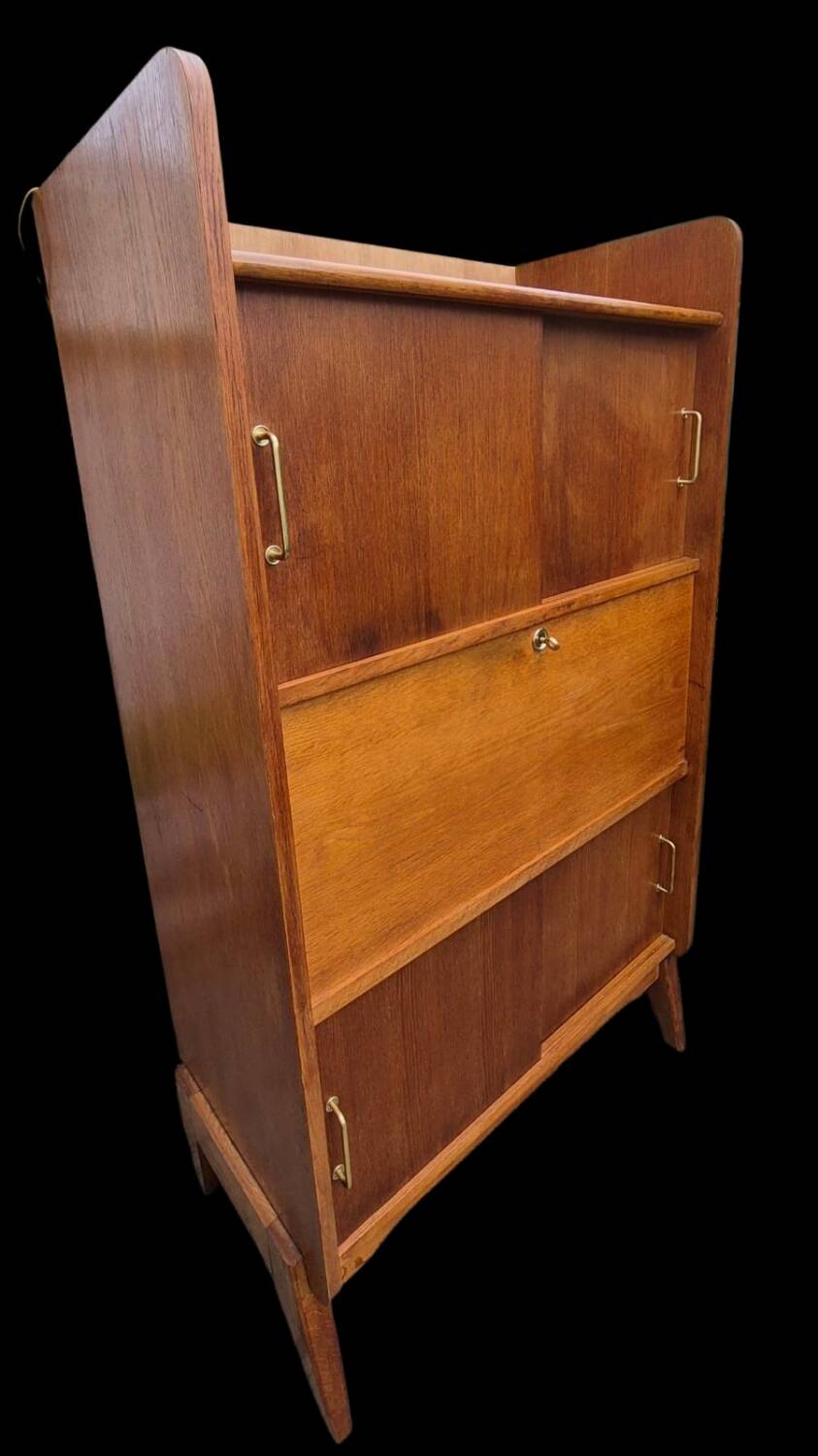 Oak secretary desk, 1960