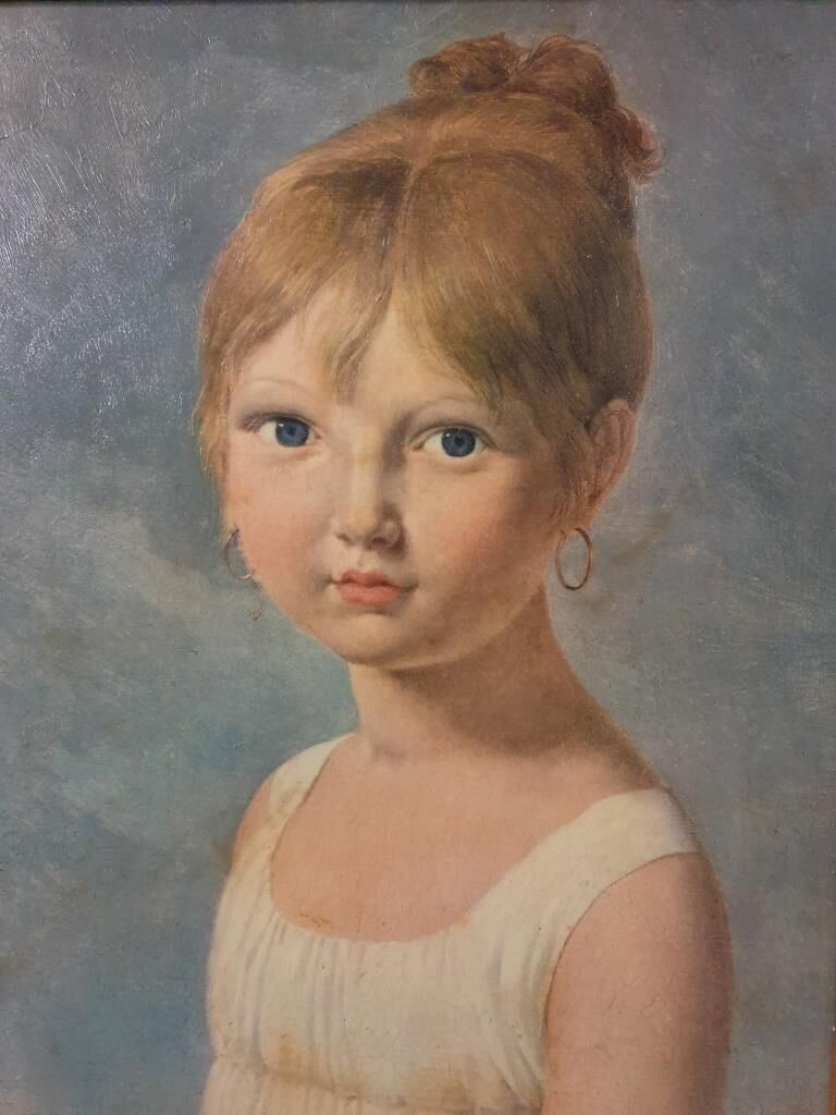 Painting portrait by Pierre Narcisse de Guérin