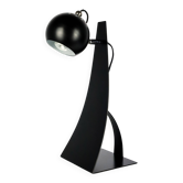 Lampe maison Brilliant en métal noir 1990
