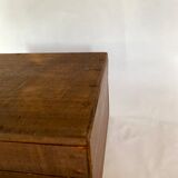 Wooden box closure iron