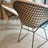 Pair of Diamond Harry Bertoia armchairs 1970
