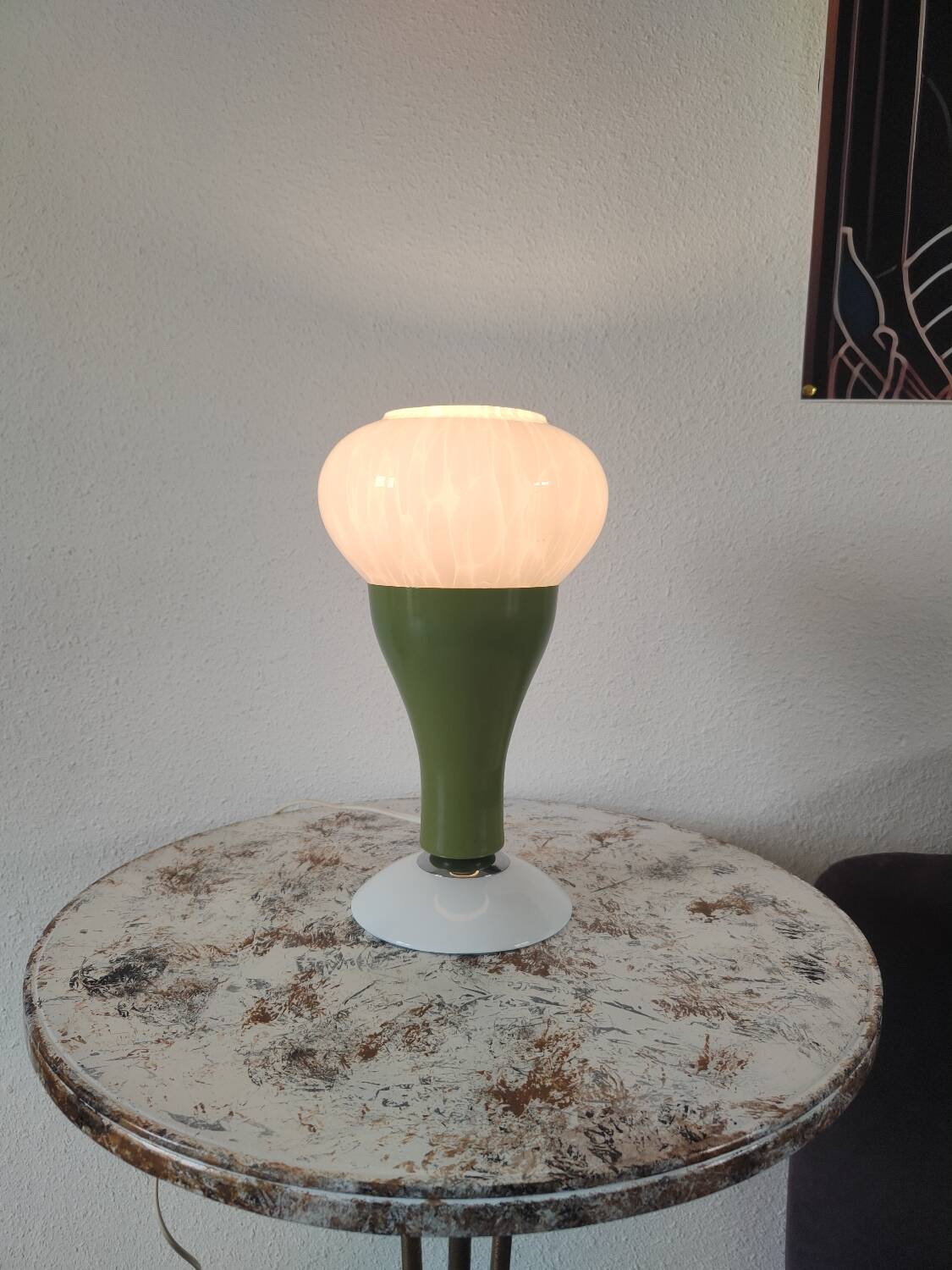 Vintage Murano glass lamp