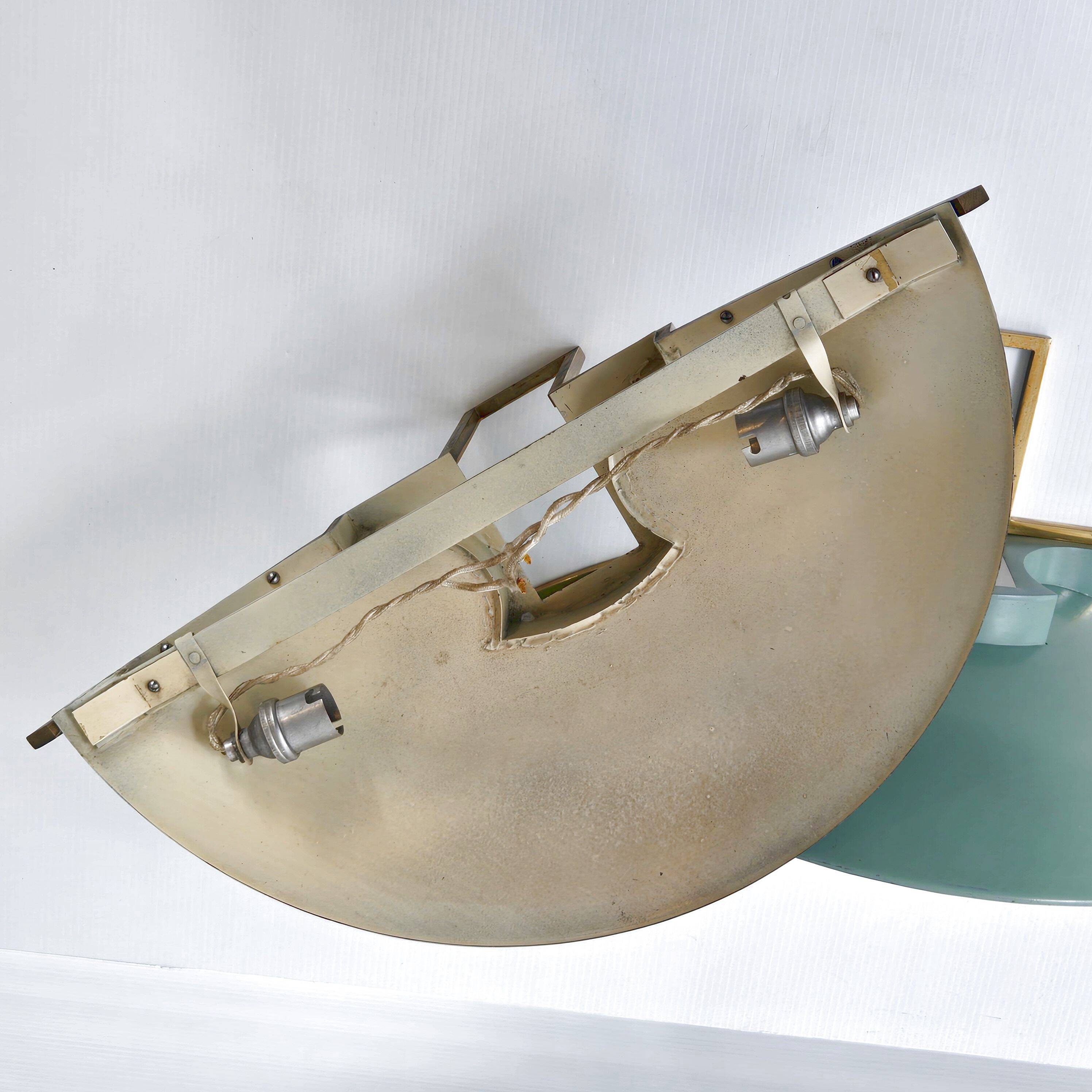 Paire d'appliques vintage 1940