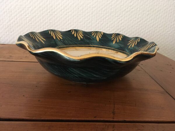 Plat vintage Hubert Bequet.