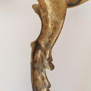 Pair of bronze wall appliques, Louis XV, signed RR