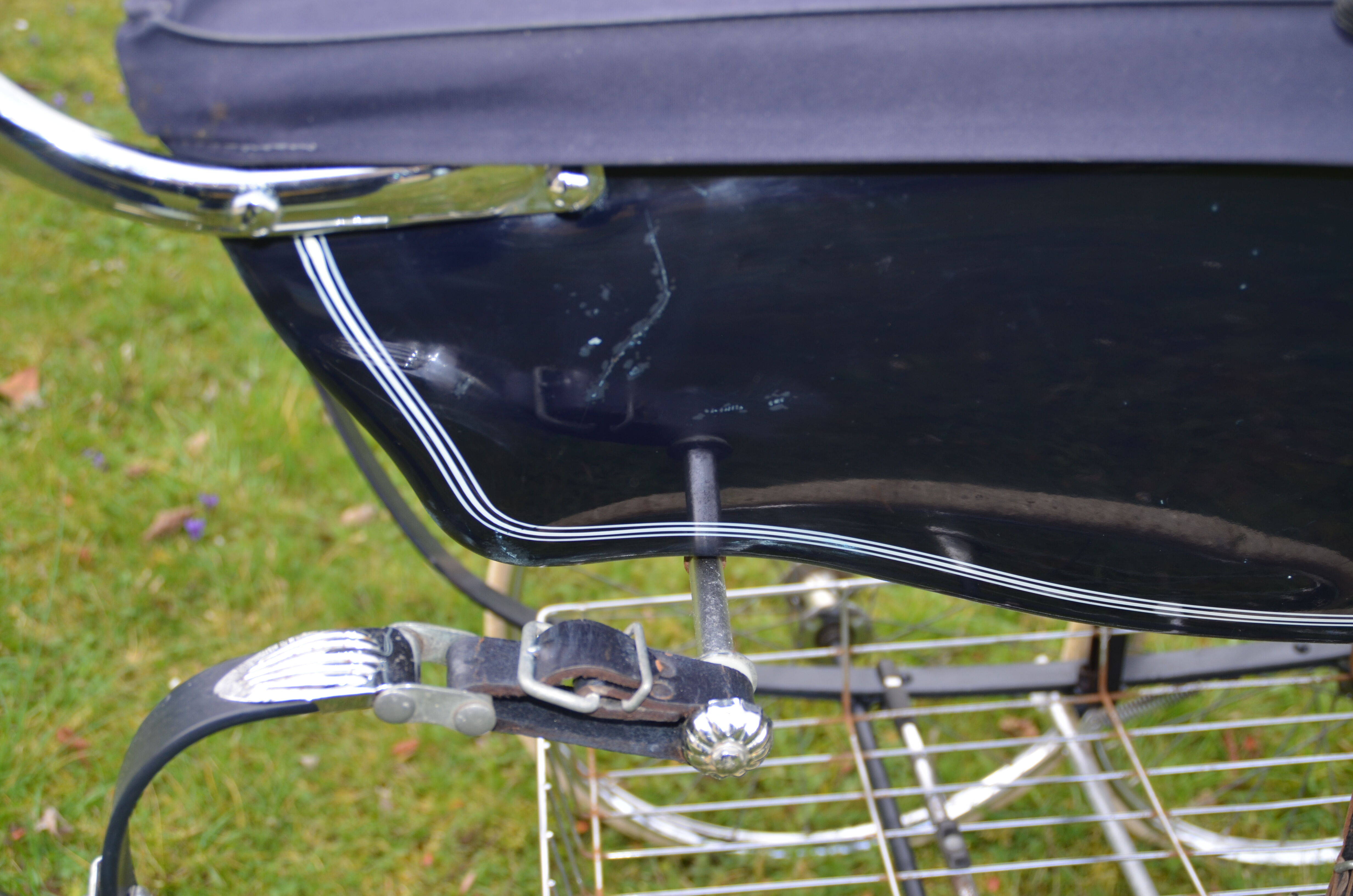 English Landau Silver Cross Wilson restored