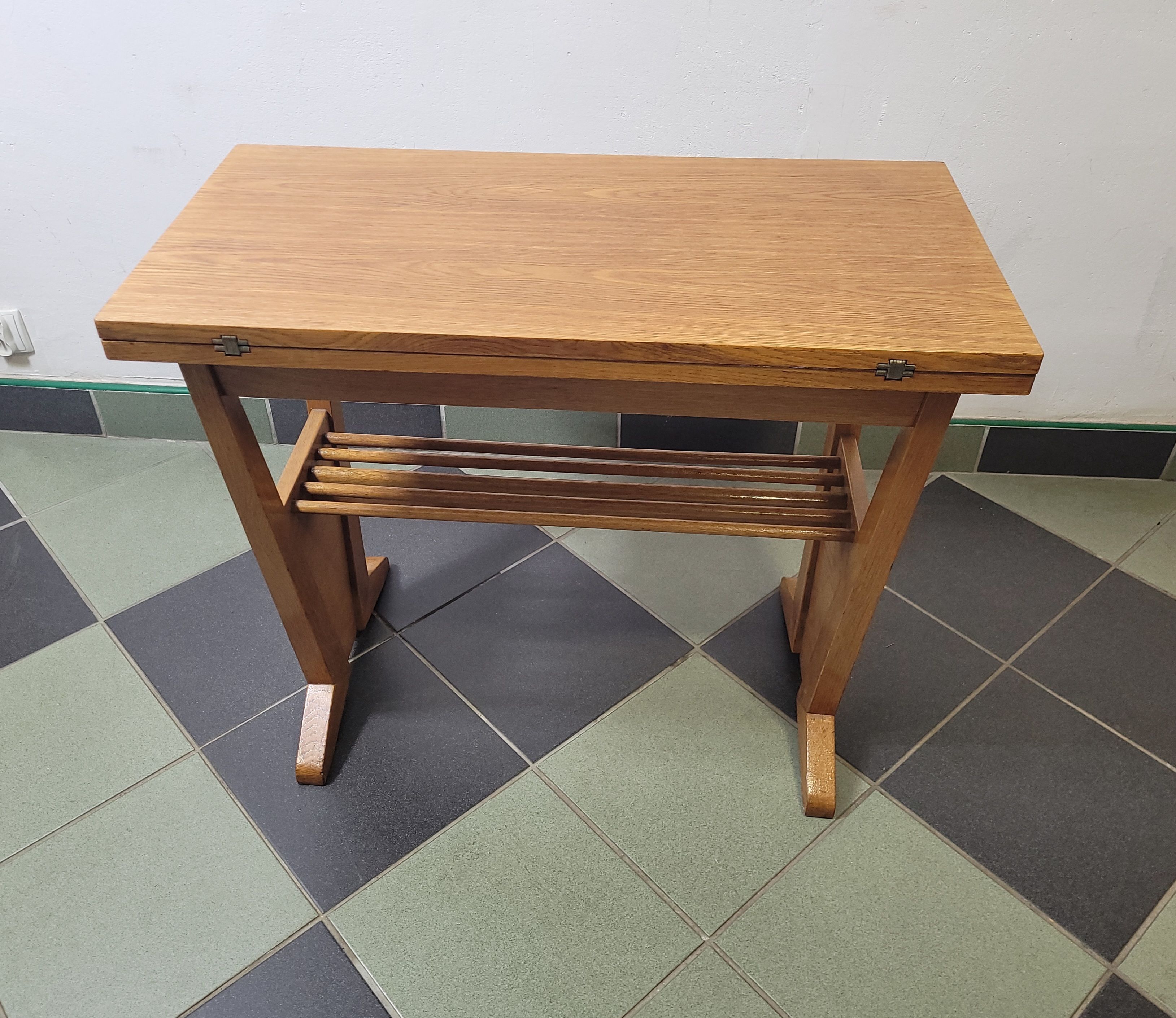 UP Zavody wooden coffee table, Czechoslovakia, 1960s.