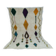 Handmade wool Berber rug 300 X 190 CM