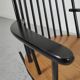 Rocking chair scandinave années 60