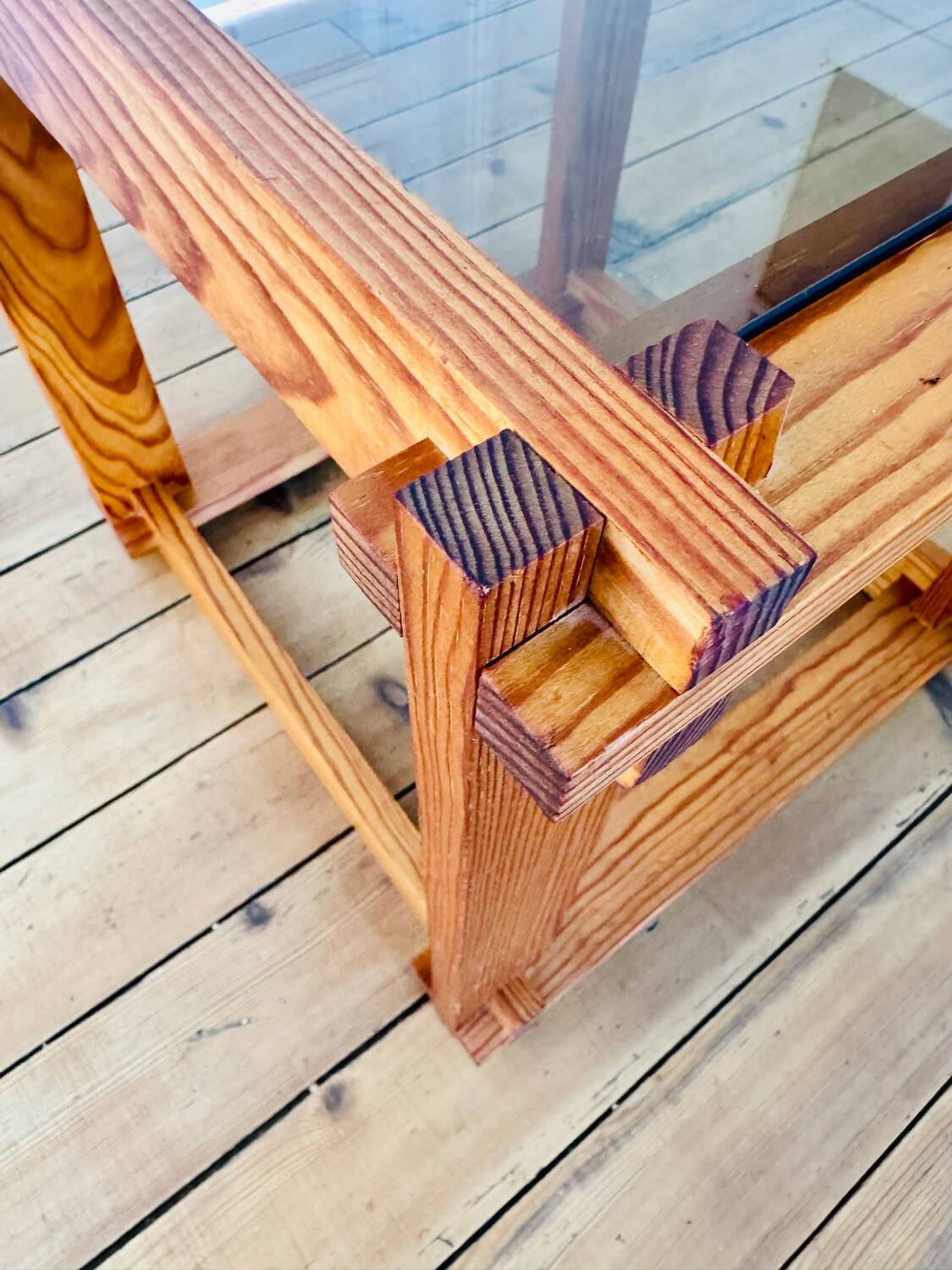 Vintage 70s coffee table, side table