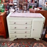 Large art deco chest of drawers