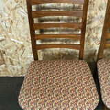 5x 60s 70s chairs dining chair dining chairs Danish design 60s