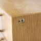 Scandinavian oak library, Bertil Fridhagen, Bodafors, Sweden, 1960