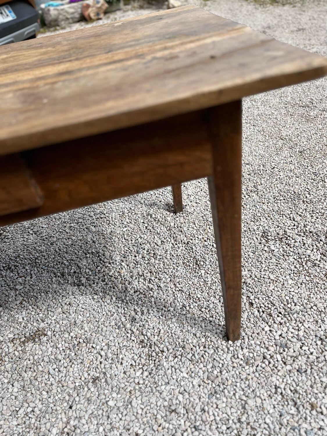 Walnut farmhouse table 1910/20
