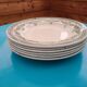 6 dinner plates Léon Graves Clairefontaine Model Antoinette Terre de Fer