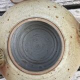 Signed artisan sandstone teapot