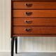 Storage Unit with Drawers by Louis Van Teeffelen for WéBé, 1950s