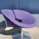 Swivel "Apollo" armchair by Patrick Norguet for ARTIFORT