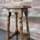 paire de Tabourets de bar bois vintage