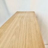 Solid chestnut wood bench