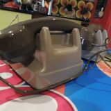 2 old telephone post communicating vintage year 1970 toy