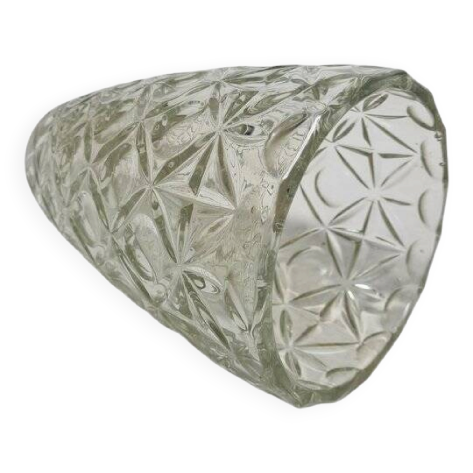 Art Deco crystal vase, former Czechoslovakia, 1950s