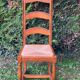 6 oak farmhouse chairs
