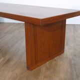 Scandinavian vintage teak bench 1970