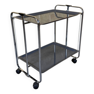 1960s 1970s Serving Cart Dinette Space Age in Metal Plastic