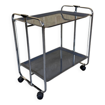 1960s 1970s Serving Cart Dinette Space Age in Metal Plastic