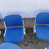 Série de 40 chaises de G. Piretti pour Castelli Anonima Castelli, Italie, années 1970