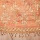 Peach Vintage Moroccan Rug 163 x 289 cm, Berber Wool Rug, Handmade Boho Rug