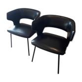 Beautiful pair of chairs 1950
