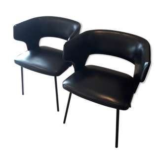 Beautiful pair of chairs 1950