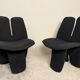 5 designer chairs by Luigi Saccardo from the 1970s