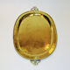 Brass tray with handles by Erickson 1930s Sweden