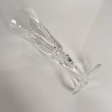 6 Saint-Louis Crystal Champagne Flutes | Camargue Model | 20th Century